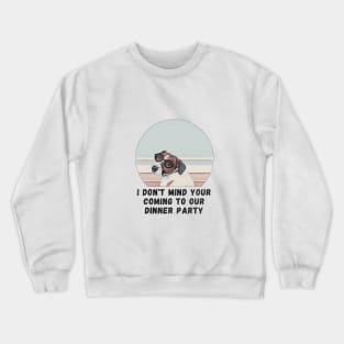 cute dog Crewneck Sweatshirt